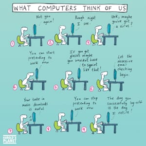 Kort 140x140, Harolds Planet, What computers think of us