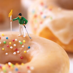 Doble kort med småfigurer MINIMIAM, 155x155, ...over par