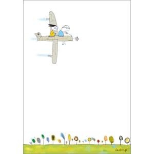Doble kort "Ilustris" C6, par i fly