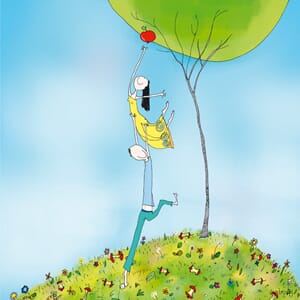 Kort "Ilustris" 16Ox16O,  den siste forbudne frukt