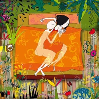 Kort "Ilustris" 16Ox16O,  par i seng