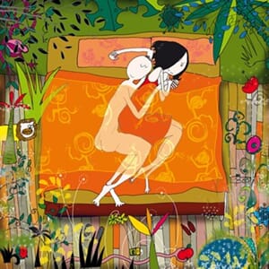 Kort "Ilustris" 16Ox16O,  par i seng