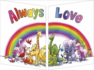 Klaffekort Always Love