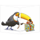 Klaffekort Toucan & gave