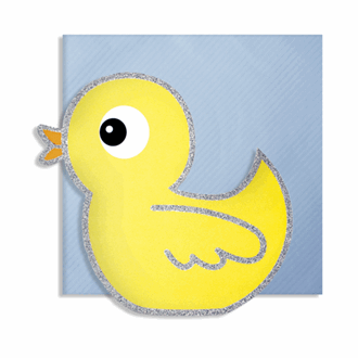 Kort, 150 x 150 mm, Cute Cuts, andunge