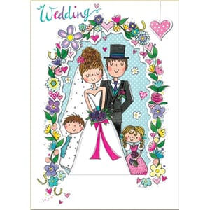 Doble kort 178x126, Wonderland, Wedding