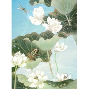 Kort 178x122 Crystal Collection, Lotus Pond
