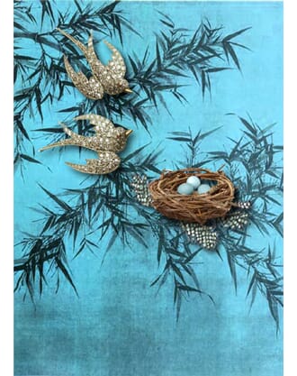 Kort 178x122 Crystal Collection, Bird`s Nest