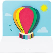 'FORM' - 3D kort, utbrettbart