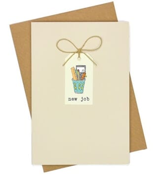 Doble kort, 105x152, Tag Cards, New Job