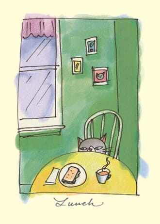 Kort Two Bad Mice: Lunch