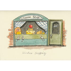 Kort Two Bad Mice: Window Shopping