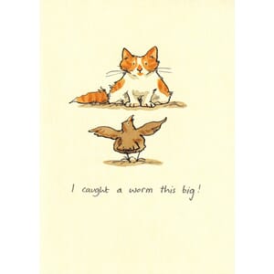 Kort Two Bad Mice: I caught a Worm this big