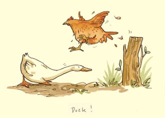 Kort Two Bad Mice: Duck!