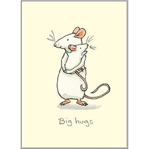 Dobbelt kort Two Bad Mice, 100x150:Big Hugs