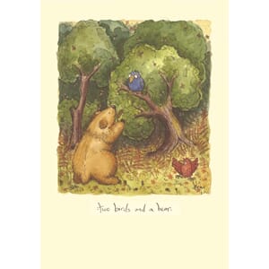 Kort Two Bad Mice: Two Birds and a Bear