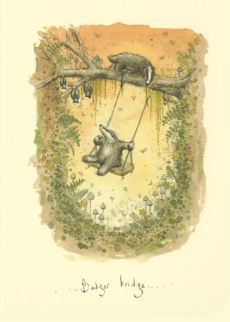 Kort Two Bad Mice: Badger bridge