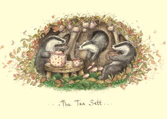 Kort Two Bad Mice: The Tea Sett