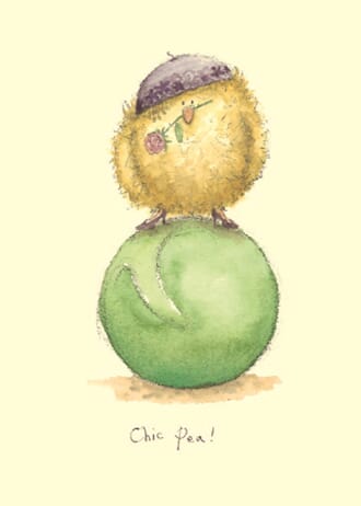Kort Two Bad Mice: Chic Pea