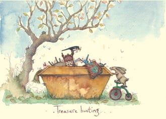 Kort Two Bad Mice: Treasure Hunting