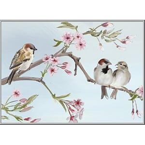 Dobbelt kort Two Bad Mice: House Sparrows