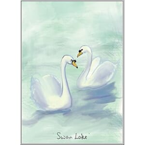 Dobbelt kort Two Bad Mice: Swan Lake