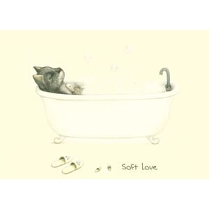 Dobbelt kort Two Bad Mice, 100x150: Soft Love