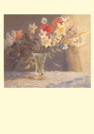 Kort Two Bad Mice:Spring Flowers in Crys
