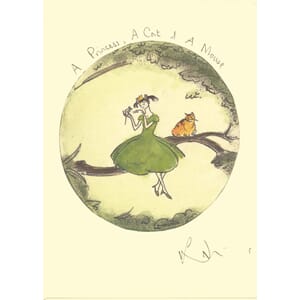 Kort Two Bad Mice: Princess, Cat & Mouse