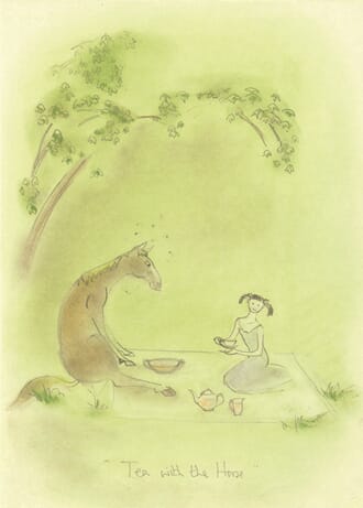 Kort Two Bad Mice: Tea with the Horse