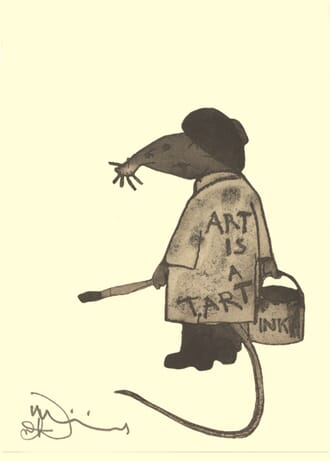 Kort Two Bad Mice: Art is a Tart