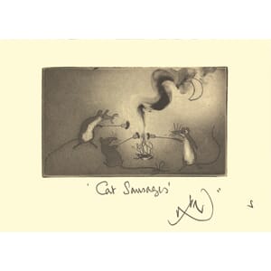 Kort Two Bad Mice: Cat Sausages