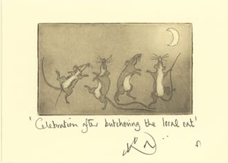 Kort Two Bad Mice: Celebration After Butchering the Neighbou