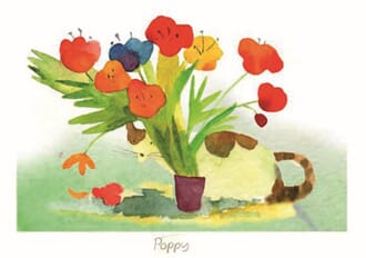 Kort Two Bad Mice: Poppy