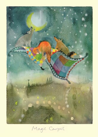 Kort Two Bad Mice: Magic Carpet