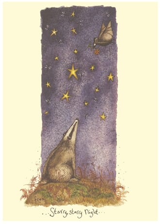 Kort Two Bad Mice: Starry, starry Night