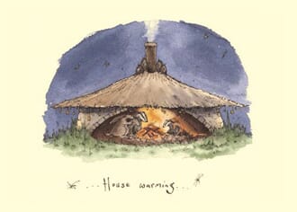 Doble kort Two Bad Mice 100x150, House Warming