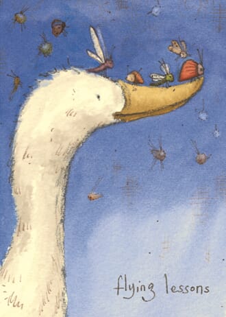 Kort Two Bad Mice: Flying Lessons