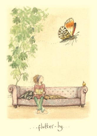 Kort Two Bad Mice: Flutter By