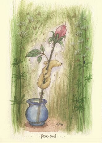 Kort Two Bad Mice: Rose Bud