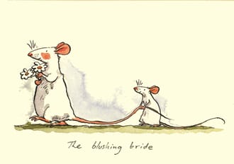 Kort Two Bad Mice: The Blushing Bride