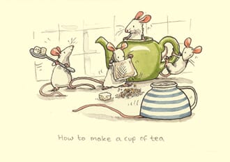 Kort Two Bad Mice: How to make a cup of tea