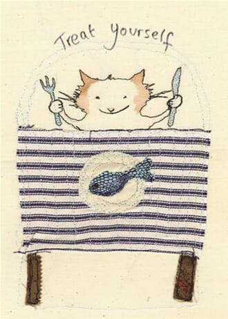 Kort Two Bad Mice: Treat Yourself