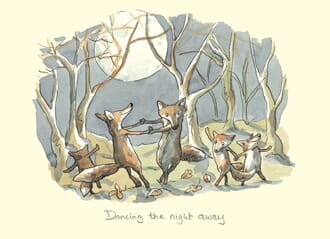 Kort Two Bad Mice: Dancing the Night Away