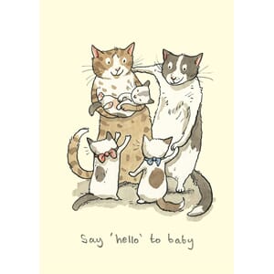 Kort Two Bad Mice: Say `hello` to Baby