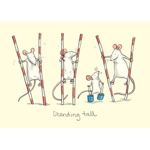 Doble kort Two Bad Mice, 100x150: Standing Tall