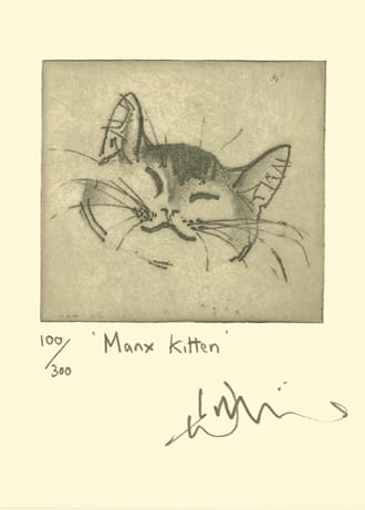 Kort Two Bad Mice: Manx Kitten