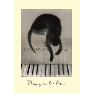 Kort Two Bad Mice: Playing on piano