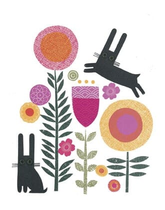Enkelt kort  Art Press, 148x105, Two go mad in Dorset