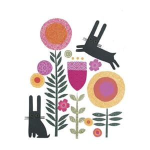 Enkelt kort  Art Press, 148x105, Two go mad in Dorset